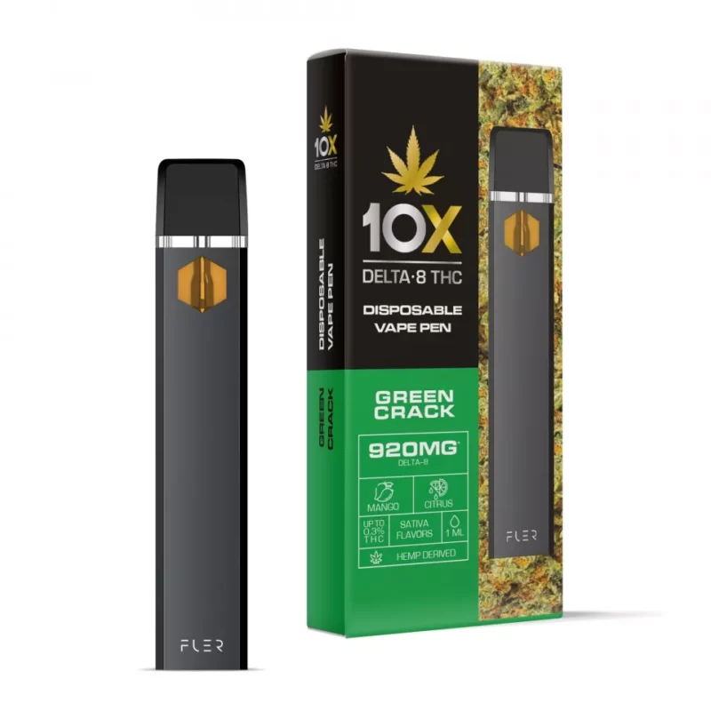 Green Crack Vape Pen - Delta 8